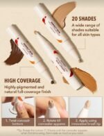 ⁦High Coverage Concealer-Nude⁩ - الصورة ⁦4⁩