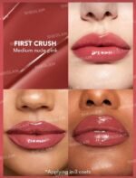 ⁦Pout-Perfect Shine Lip Plumper-First Crush⁩ - الصورة ⁦3⁩