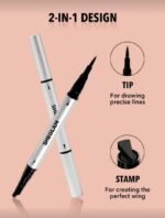 ⁦Wing It Waterproof Liner Duo-Black 2 In 1⁩ - الصورة ⁦3⁩