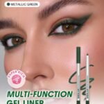 Multi-Function Gel Liner-Metallic Green Kohl
