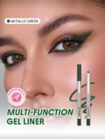 Multi-Function Gel Liner-Metallic Green Kohl