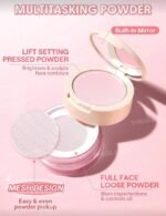⁦Ultra-Fine Blur & Lift Setting Powder Duo-Bubblegum⁩ - الصورة ⁦3⁩