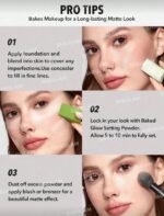 ⁦Baked Glow Setting Powder-Translucent⁩ - الصورة ⁦2⁩