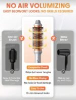 ⁦Hair Curling & Straighting_UK Plug (220–240V) – 32mm⁩ - الصورة ⁦2⁩