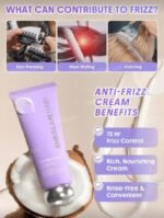⁦On The Glow 1-Minute Revive Rich Hair Cream-70g⁩ - الصورة ⁦2⁩