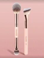 ⁦2pcs Facial Triangle Concealer Brush⁩ - الصورة ⁦2⁩